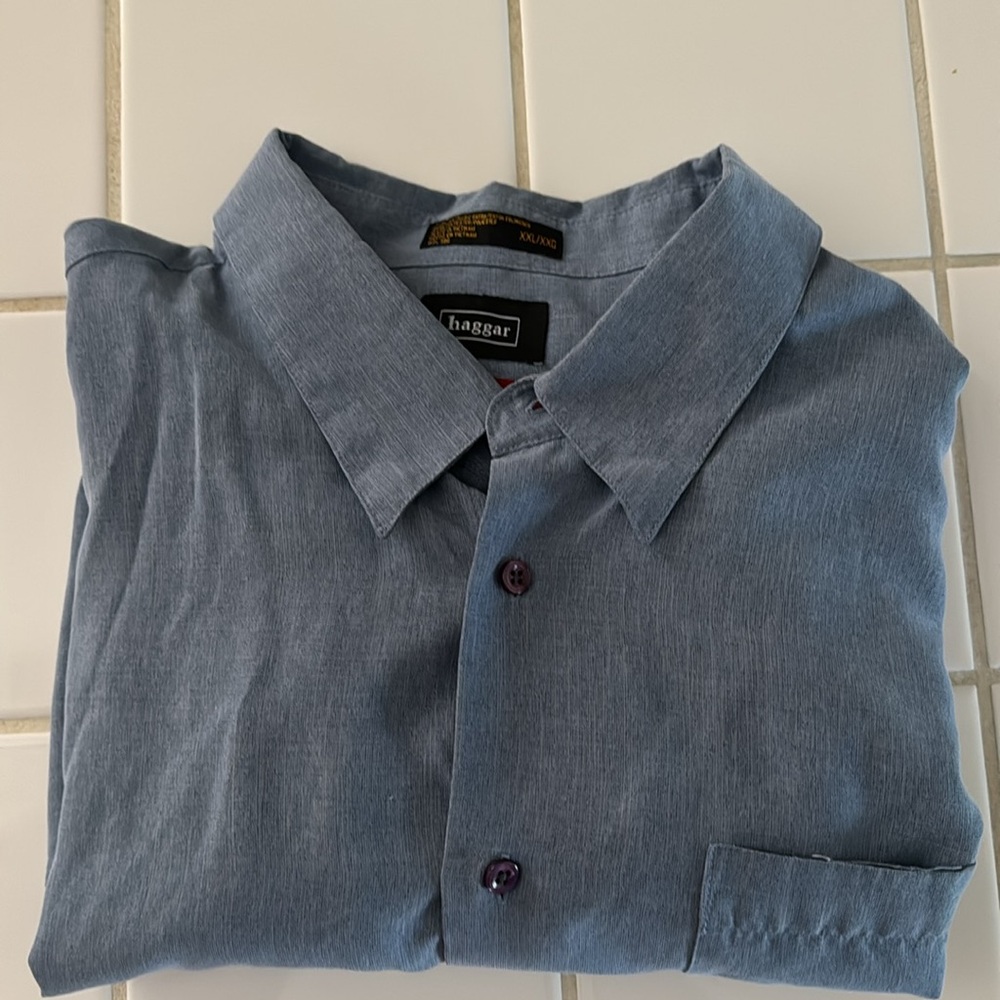 Haggar Mens Shirt Size XXL
